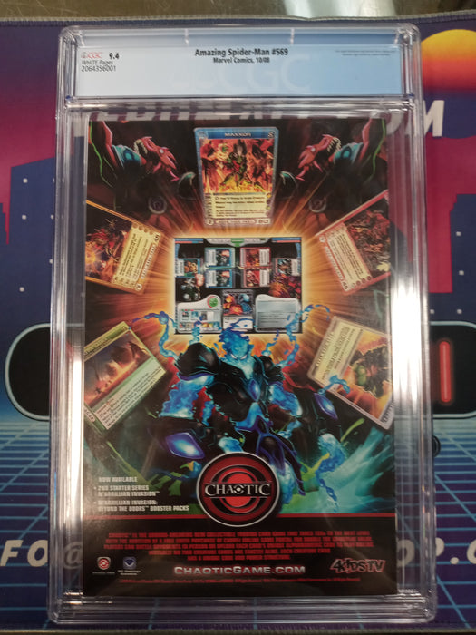 Amazing Spider-man #569 CGC 9.4