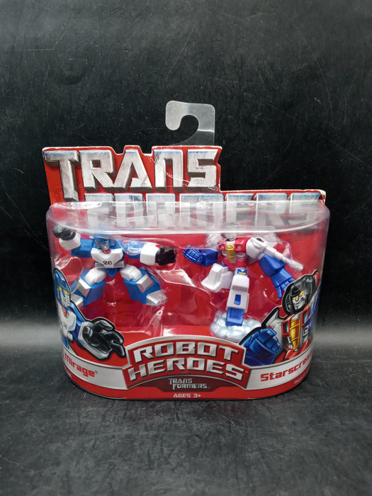 Transformers Robot Heroes Mirage and Starscream