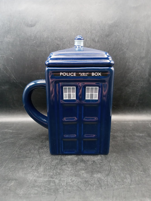 Tardis Mug with Lid