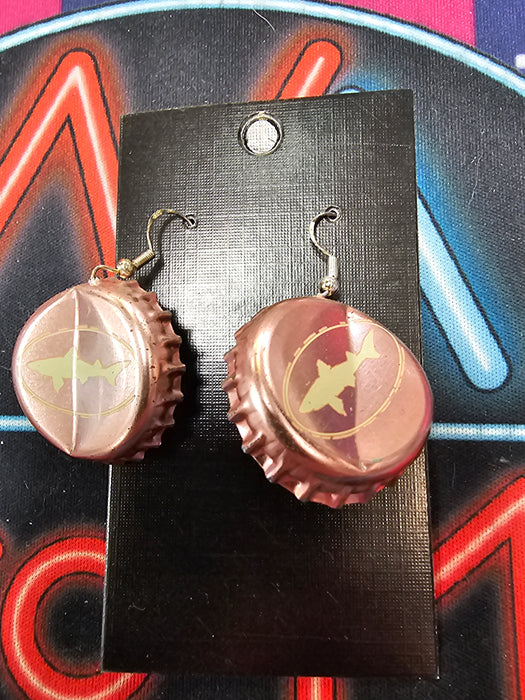 Beer-ings $6 each 2 for $10 (Rose Gold Shark)