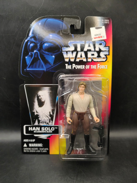 Star Wars POTF Han Solo in Carbonite Block