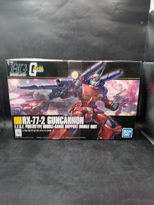 Bandai - HG - Mobile Suit Gundam - RX-77-2 Guncannon - 1/144 Model Kit