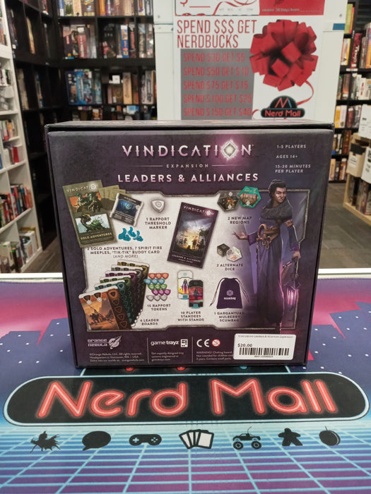 Vindication Leaders & Alliances Expansion