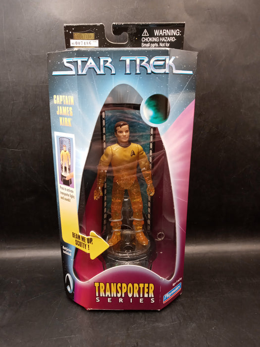 Playmates Toys Star Trek 4.5" Captain James T. Kirk Transporter Series Figure