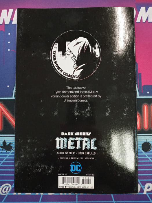 Dark Nights: Metal #1 (Unknown Comics Virgin Variant)