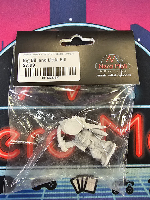 D&D Mini Big Bill and Little Bill