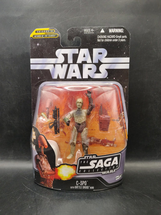 Star Wars Saga Collection C-3PO w/ Battle Droid Head