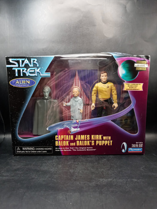 Star Trek The Original Series Captain James Kirk with Balok & Balok's Puppet Act