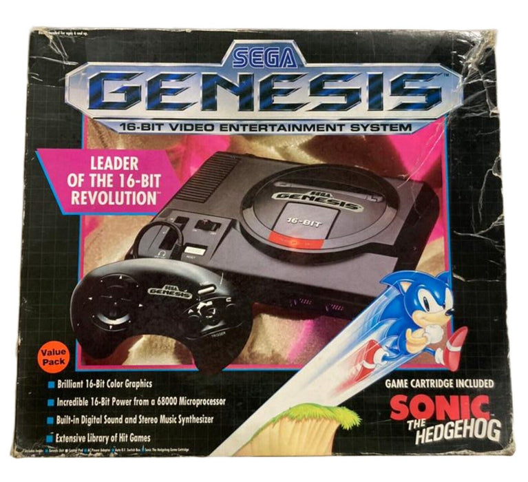 Sega Genesis 1 (Boxed with Sonic Game)