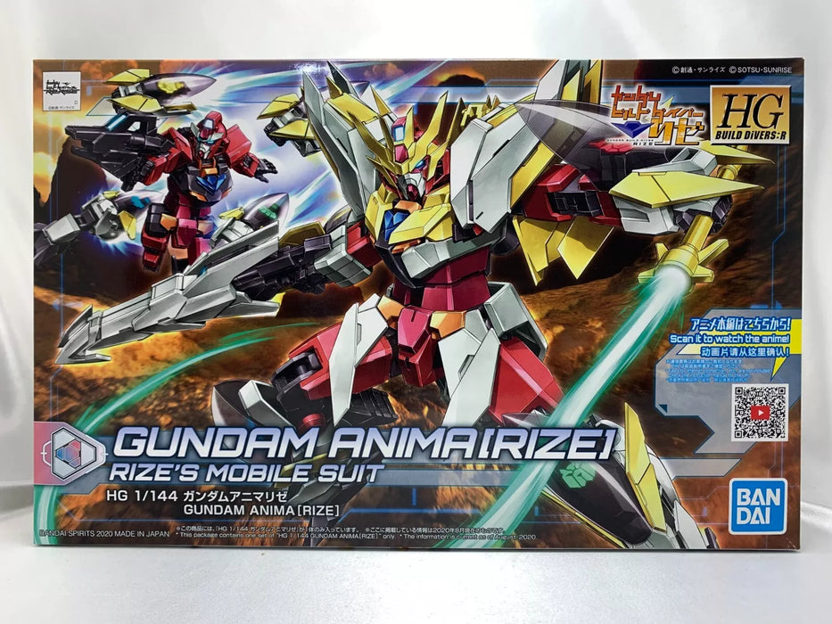 Gundam Build Divers RE:Rise #34 Gundam Anima RIZE HGBD 1:144 Scale Model Kit