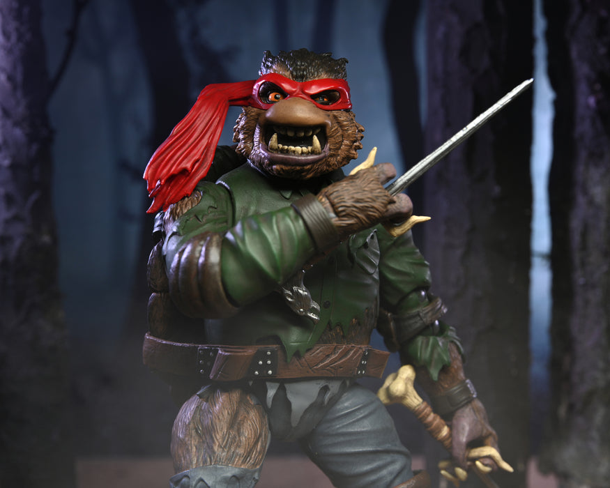 Universal x TMNT - 7" Fig - Raphael as Wolfman