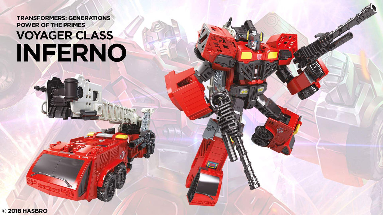 Inferno - Transformers Generations Power of the Primes Voyager Wave 3