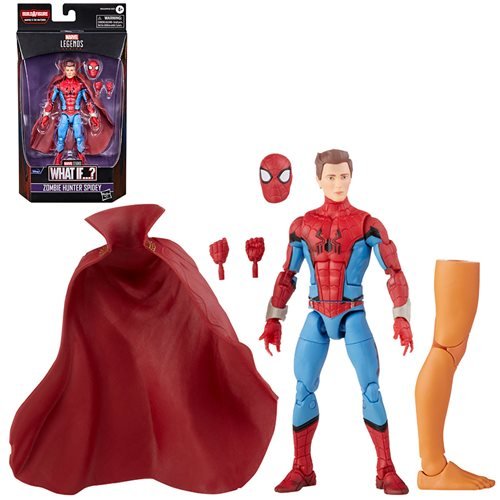 Zombie Hunter Spidey - Marvel Legends Avengers Wave 2 (What If) (The Watcher BAF)