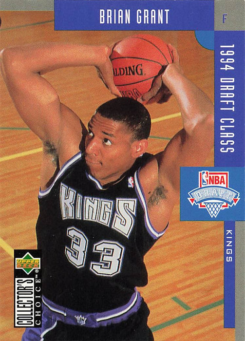 1994-95 Collector's Choice #413 Brian Grant DC