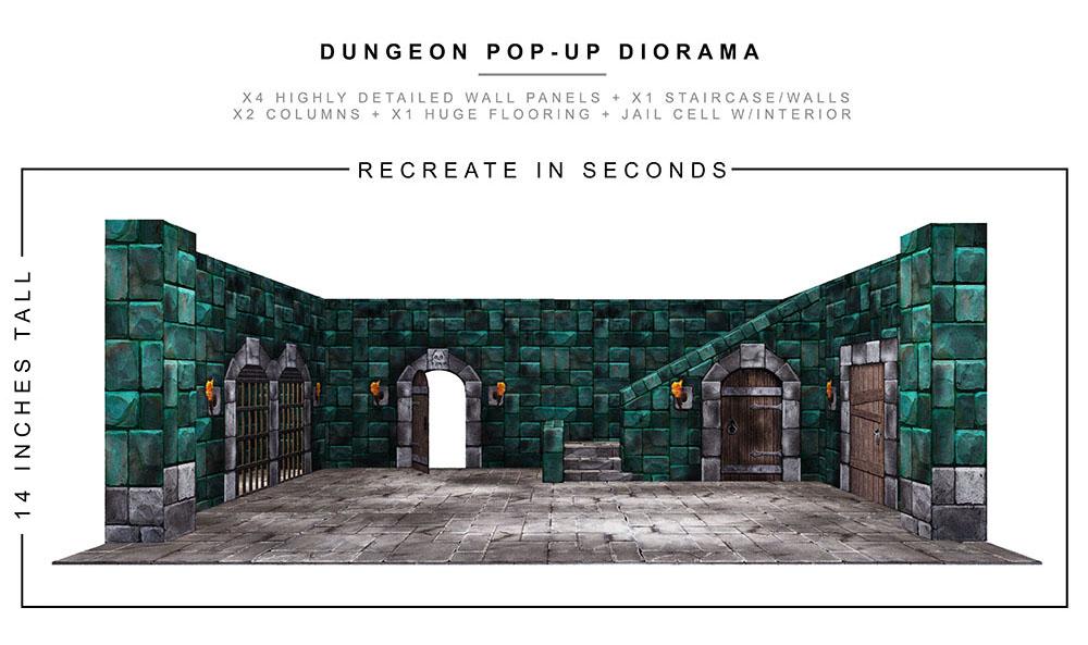 Dungeon Pop-Up Diorama 1/12