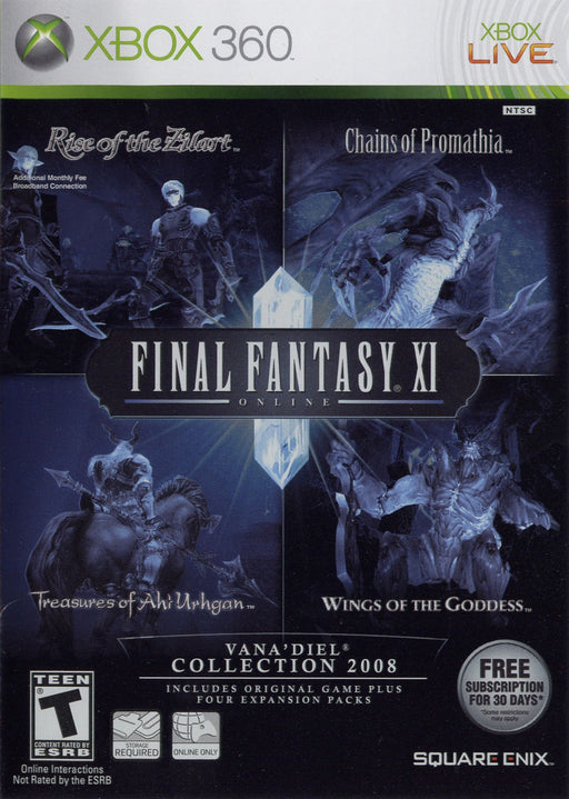 Final Fantasy XI Vana'diel Collection 2008 for Xbox 360