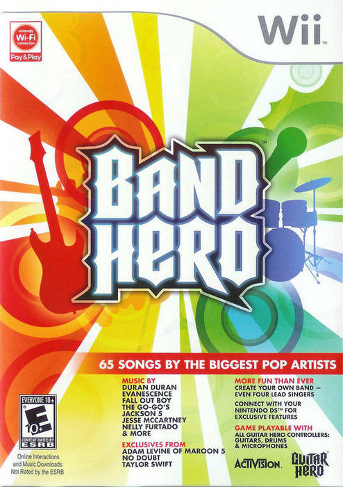 Band Hero [Game Only] for Wii