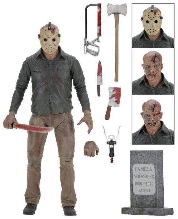 Friday the 13th - 7" Scale Action Figure - Ultimate Part 4 The Final Chapter Jason