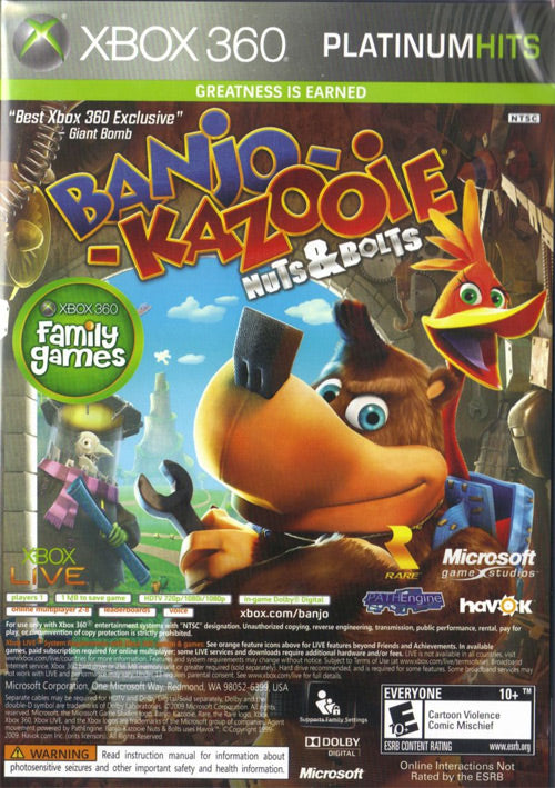 Banjo-Kazooie Nuts & Bolts & Viva Pinata for Xbox 360