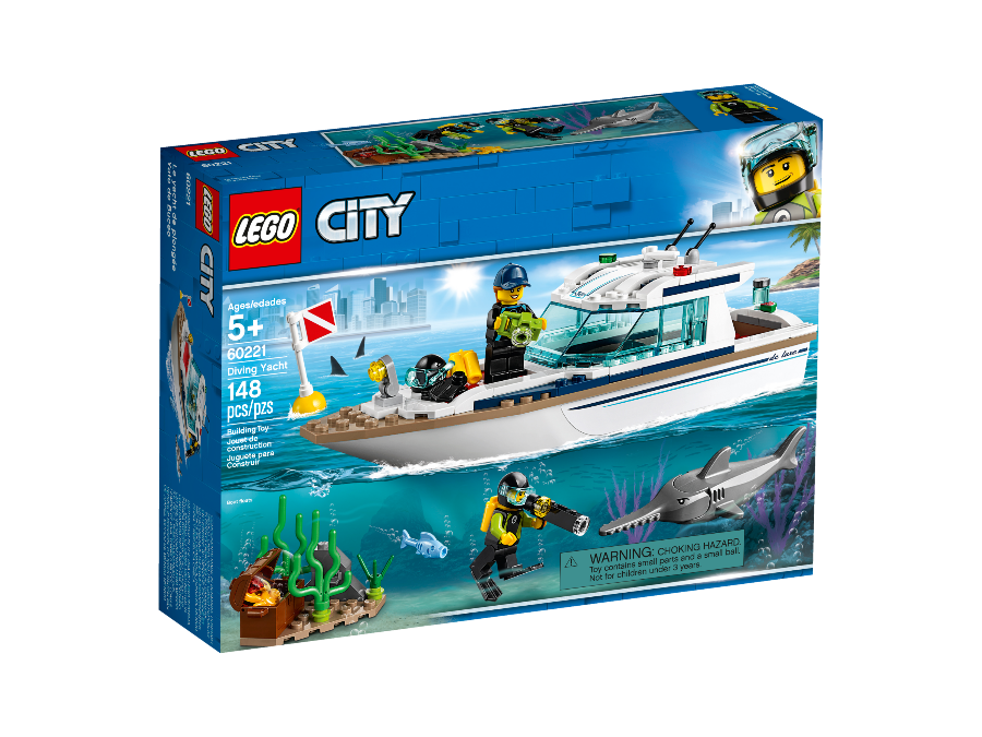60221 LEGO City Diving Yacht