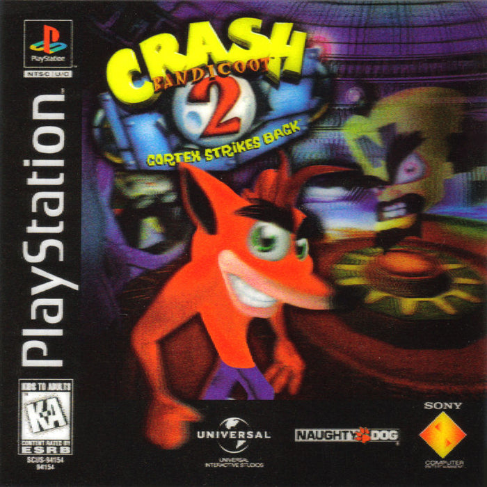Crash Bandicoot 2 Cortex Strikes Back for Playstaion