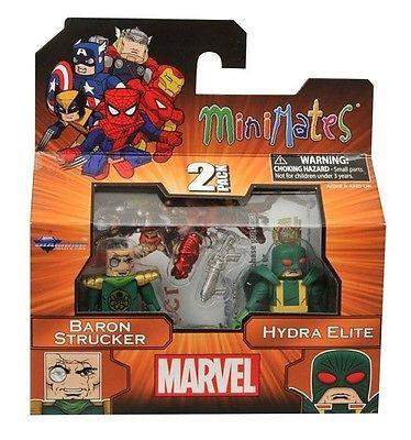 Marvel Minimates Series 54 - Baron Strucker and a Hydra Elite
