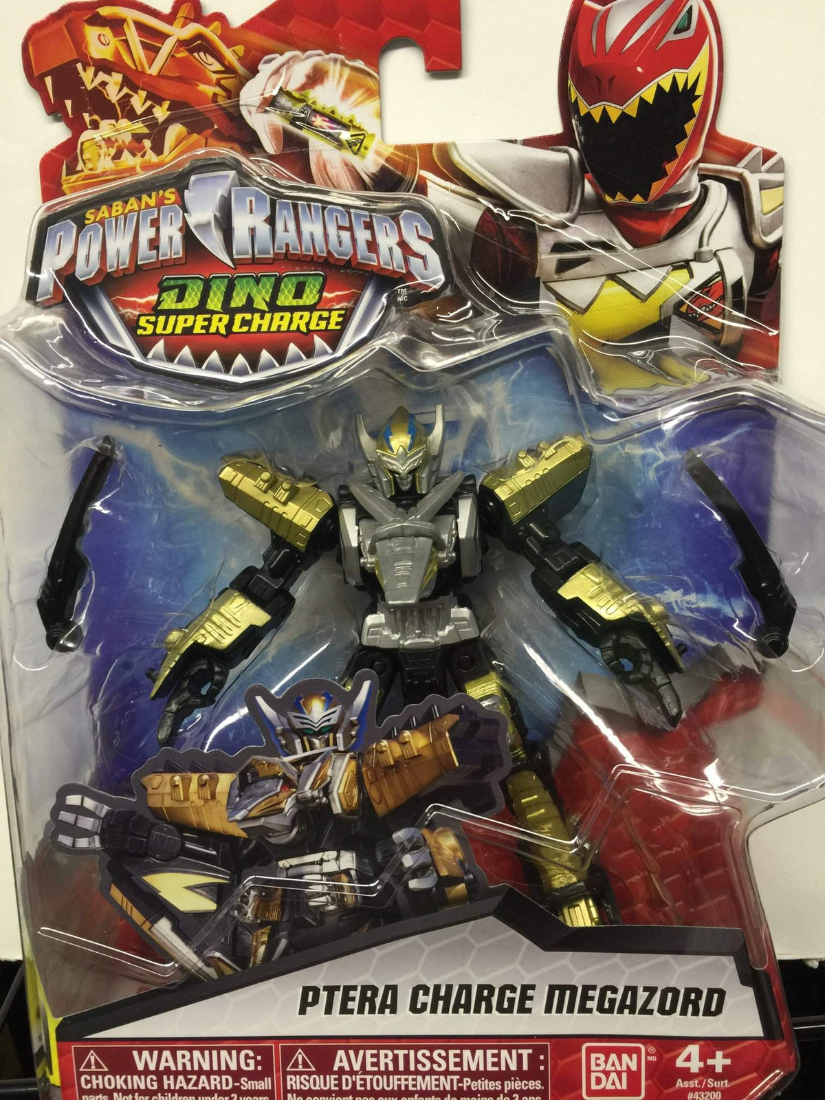 Ptera Charge Megazord - Power Rangers Dino Super Charge 5In Action Fig —  The Nerd Mall