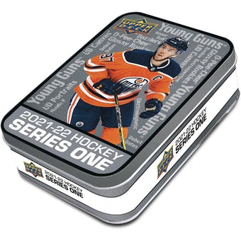 2021/22 Upper Deck Series 1 Hockey Tins