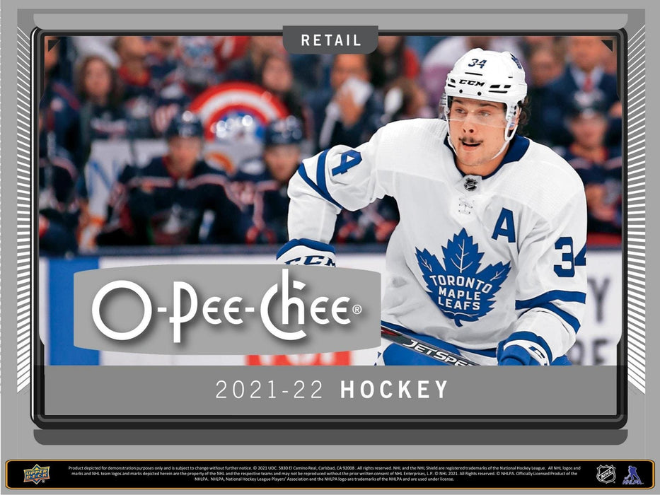 2021/22 Upper Deck O-Pee-Chee Hockey Retail Pack