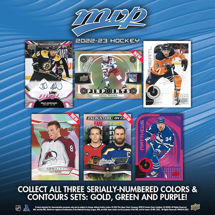 2022/23 Upper Deck MVP Hockey Retail Pack