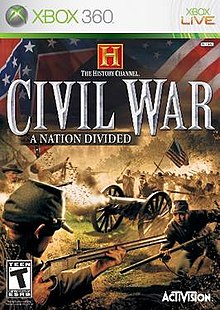 History Channel Civil War A Nation Divided for Xbox 360