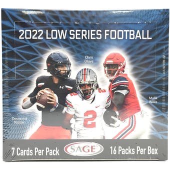 2022 Sage Hit Premier Draft Low Series (Pack)