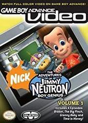 GBA Video Jimmy Neutron Volume 1
