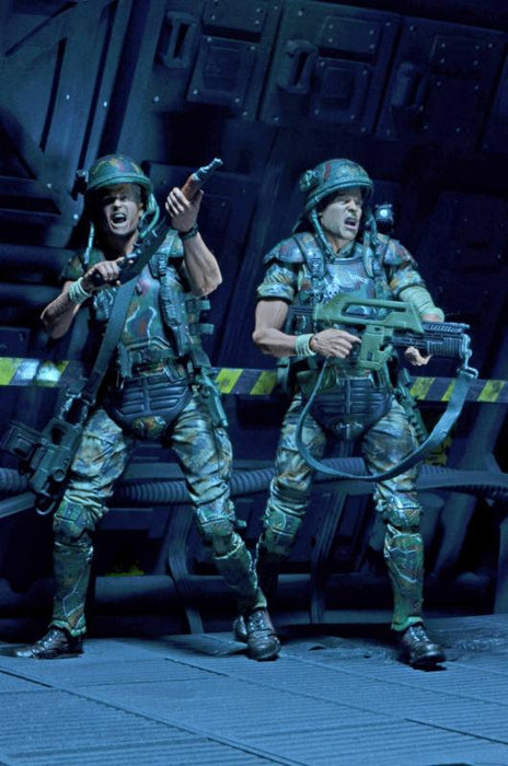 Colonial Marines 30th Anniversary 2 Pack - Aliens 7" Scale Action Figures