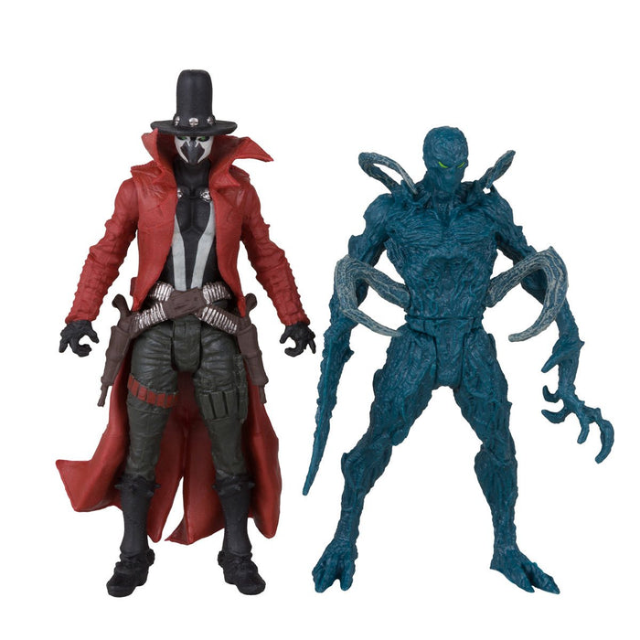 Gunslinger and Auger - Spawn Page Punchers 3-Inch Scale Action Figure 2-Pack with Comic Book