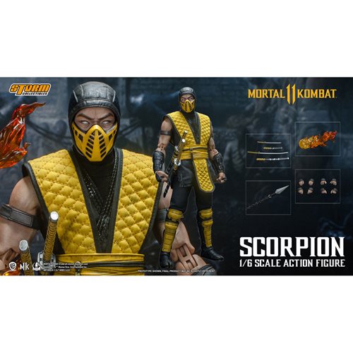 Storm Collectibles Mortal Kombat 11 Scorpion 1:6 Scale Action Figure
