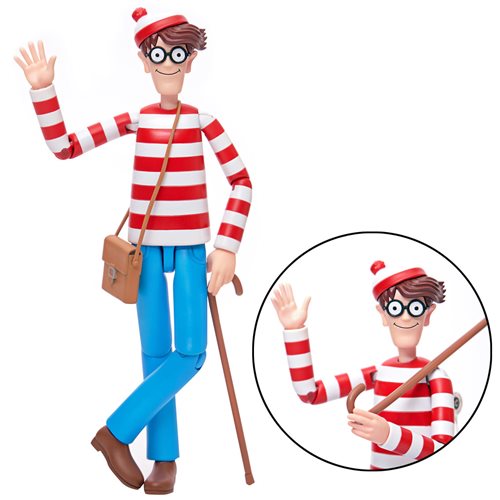 Waldo 1/12th Scale Action Figure (Normal ver.) "Where's Waldo?", 5Pro Studio MEGAHERO Series
