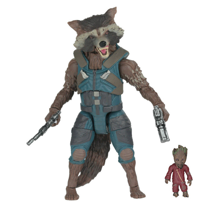 Rocket Raccoon and Baby Groot - Marvel Legends Guardians of the Galaxy Vol 2 Wave 2 (No BAF)