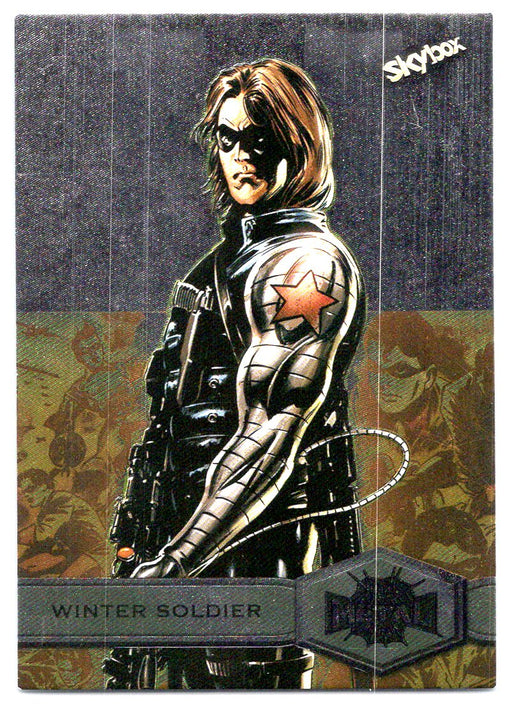 2022 SkyBox Marvel Metal Universe Spider-Man #199 Winter Soldier SP