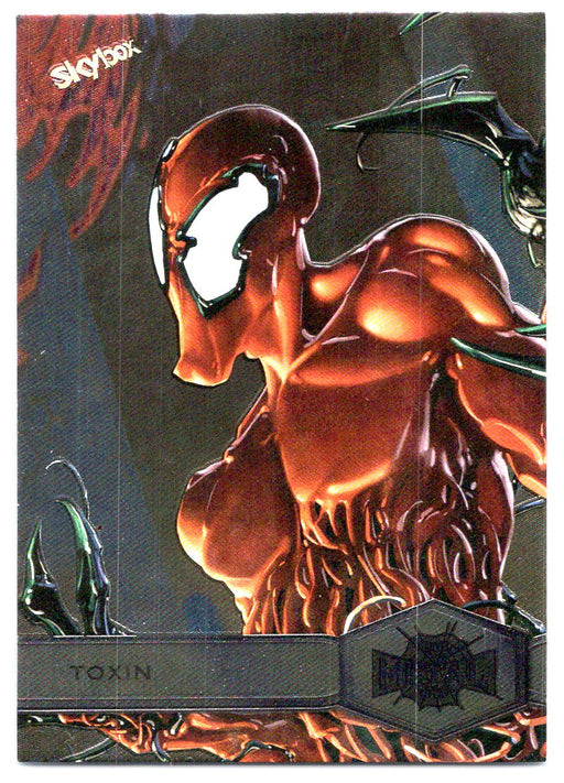2022 SkyBox Marvel Metal Universe Spider-Man #192 Toxin SP