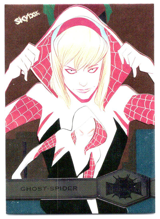 2022 SkyBox Marvel Metal Universe Spider-Man #128 Ghost-Spider SP