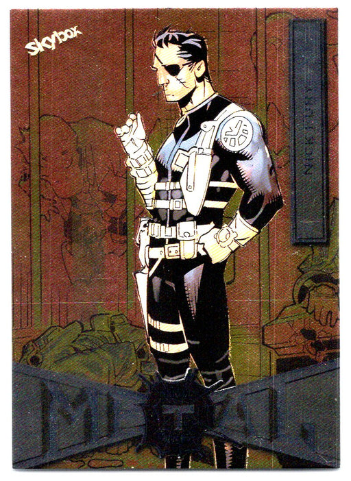 2022 SkyBox Marvel Metal Universe Spider-Man #61 Nick Fury