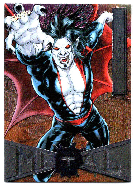2022 SkyBox Marvel Metal Universe Spider-Man #56 Morbius