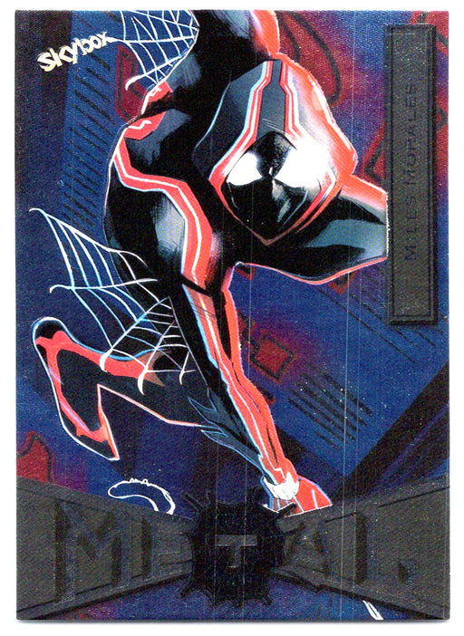2022 SkyBox Marvel Metal Universe Spider-Man #52 Miles Morales