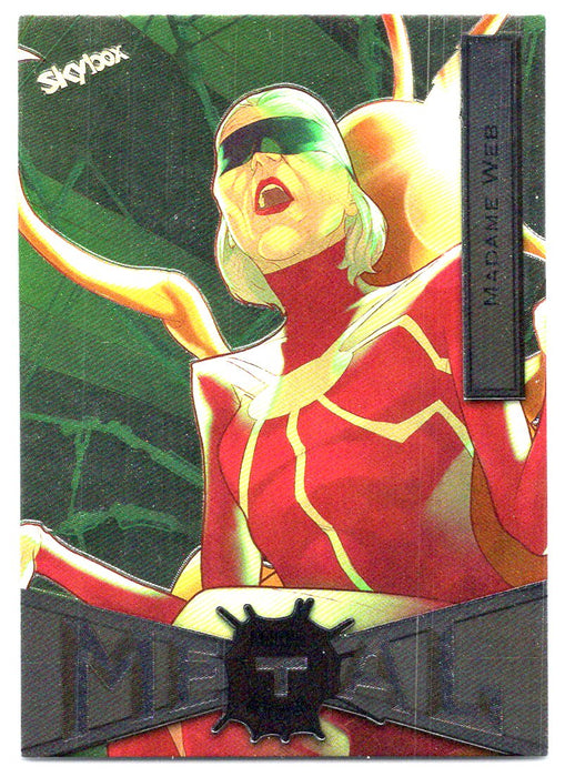 2022 SkyBox Marvel Metal Universe Spider-Man #46 Madame Web