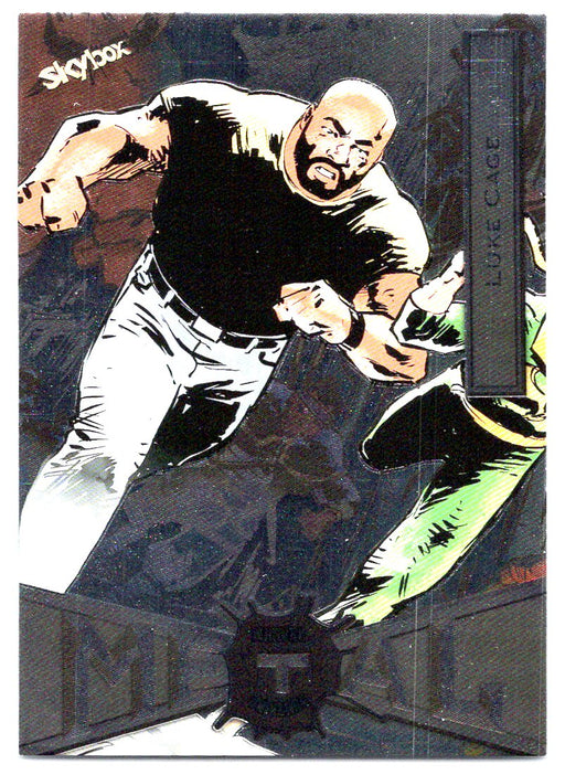 2022 SkyBox Marvel Metal Universe Spider-Man #45 Luke Cage