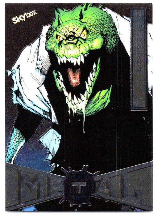 2022 SkyBox Marvel Metal Universe Spider-Man #44 Lizard