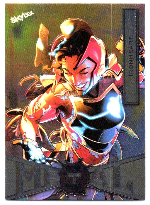 2022 SkyBox Marvel Metal Universe Spider-Man #38 Ironheart