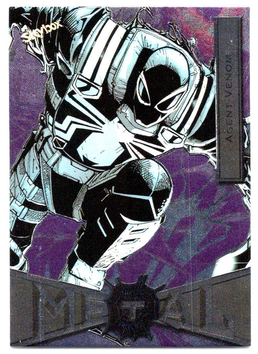 2022 SkyBox Marvel Metal Universe Spider-Man #1 Agent Venom