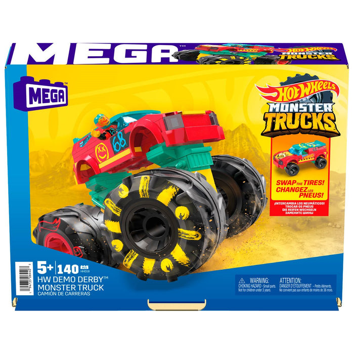 Hot Wheels Mega Construx Monster Truck Demo Derby